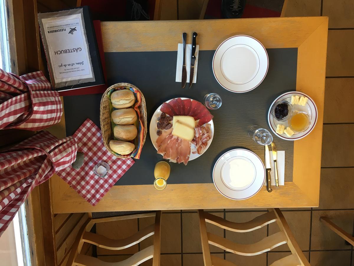 Restaurant Fleschboden Pansiyon Rosswald Dış mekan fotoğraf